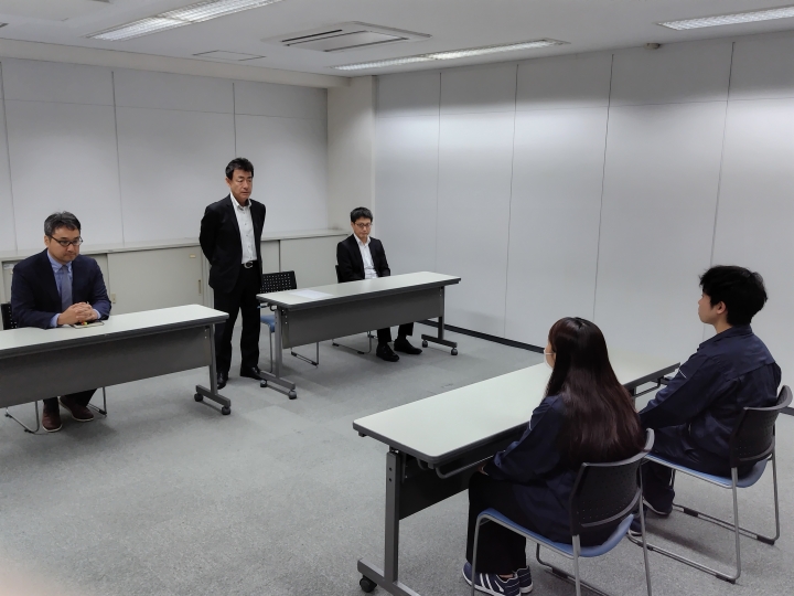令和6年度新入社員辞令式